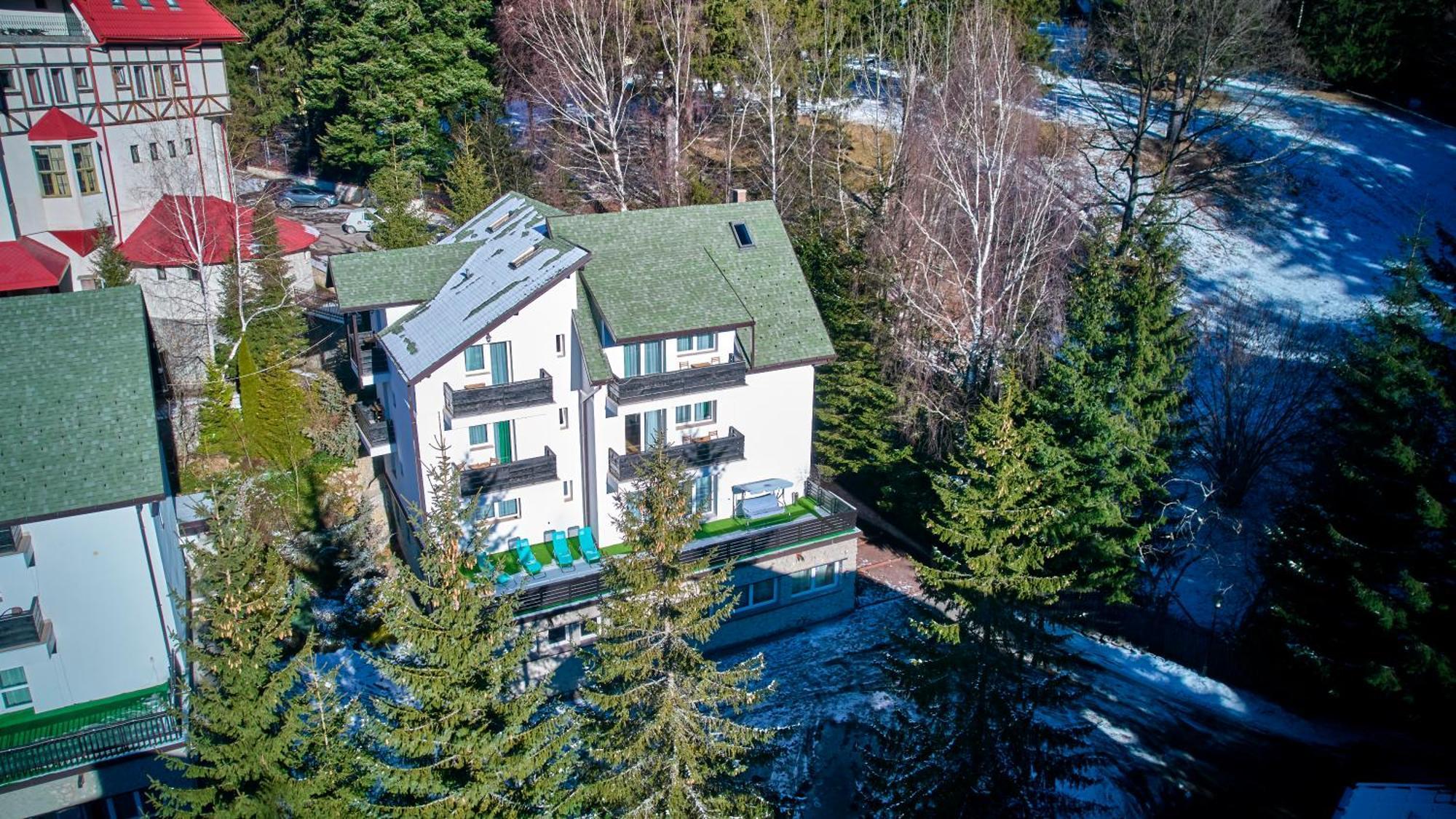 Family Treez Premium Apartments ポイアナ・ブラショフ エクステリア 写真